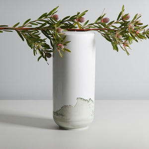 TIDE vase, 25 cm, moss green