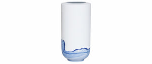 TIDE vase, 30 cm, cobalt blue